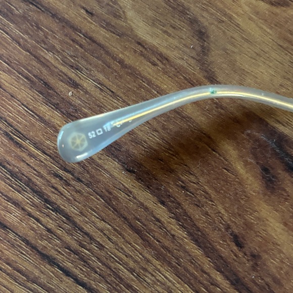 KALEOS Eyewear NWOT “Wood” glasses frame in light blue and gold. From Spain. - Picture 10 of 10